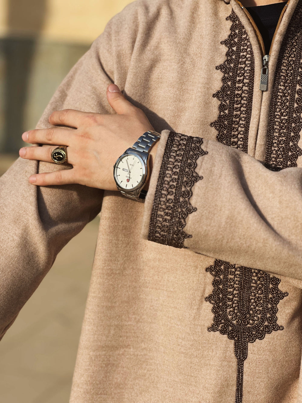 Golden beige