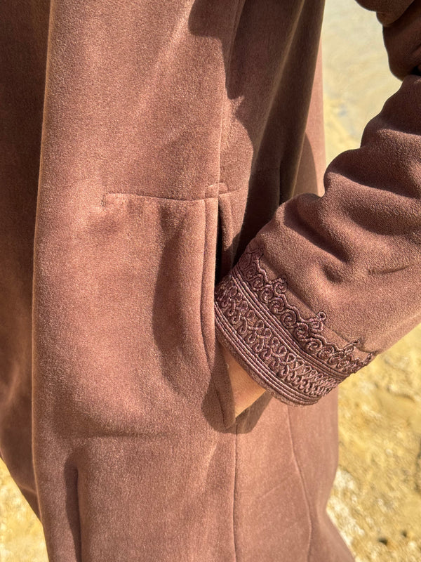 Rich chocolate brown
