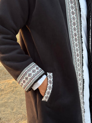 Luxury Black Farwa