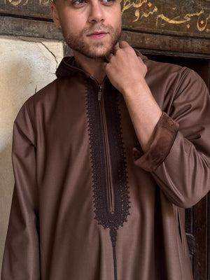 Rich chocolate brown