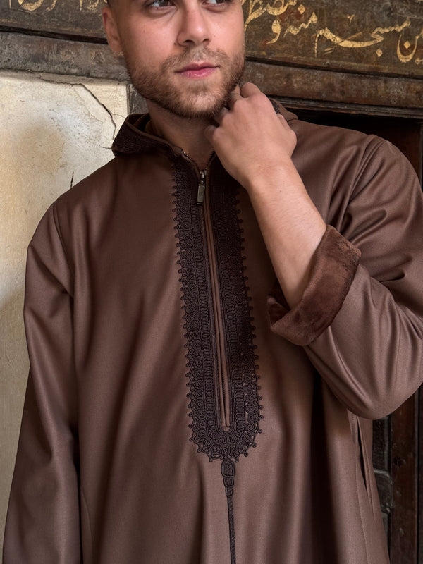Rich chocolate brown