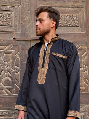 Royal Black & Gold